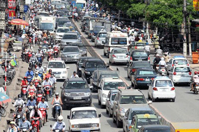 Hà Nội Bắt đầu thực hiện cấm đường trong dịp Tết Nguyên đán